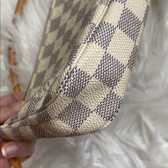 LV Pochette Accessoires Damier Azur+shoulder strap - Picture 6 of 12